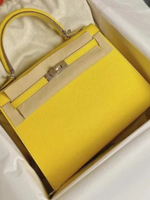 Hermès Kelly Etain Epsom