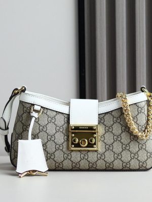 Gucci GG Supreme Padlock