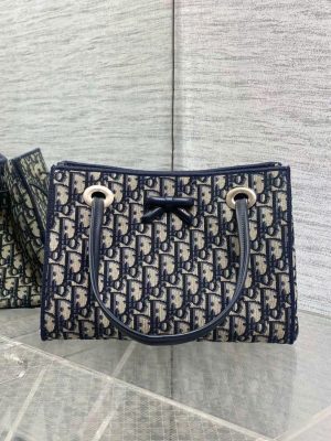 Dior Oblique Bow Tote