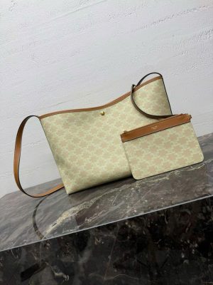 Celine Triomphe Soft Shopper