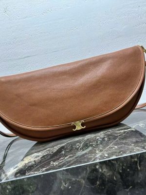 Celine Triomphe Soft Halfmoon