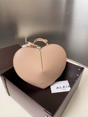 Alaïa Le Coeur Leather Crossbody