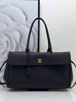 Chanel Grained Calfskin Stitched