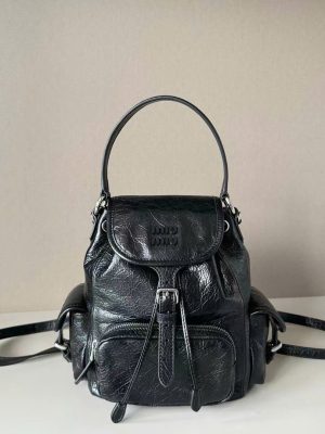 Miu Miu Nappa Leather Backpack