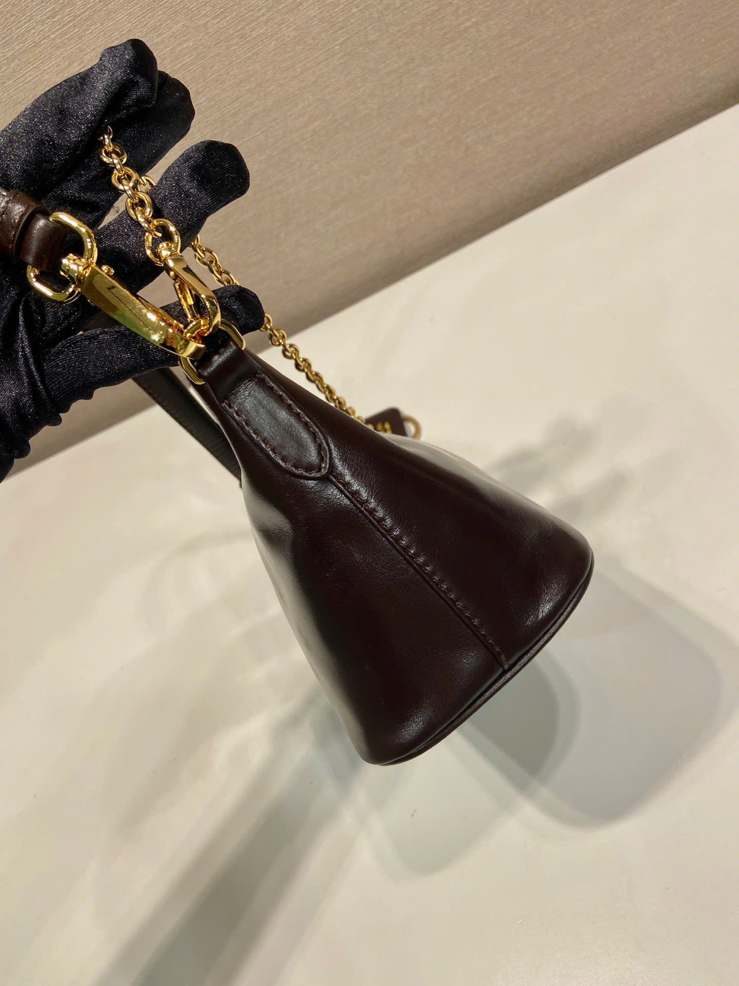 Prada Re-Edition Patent Shoulder Bag 1B305 - Image 6