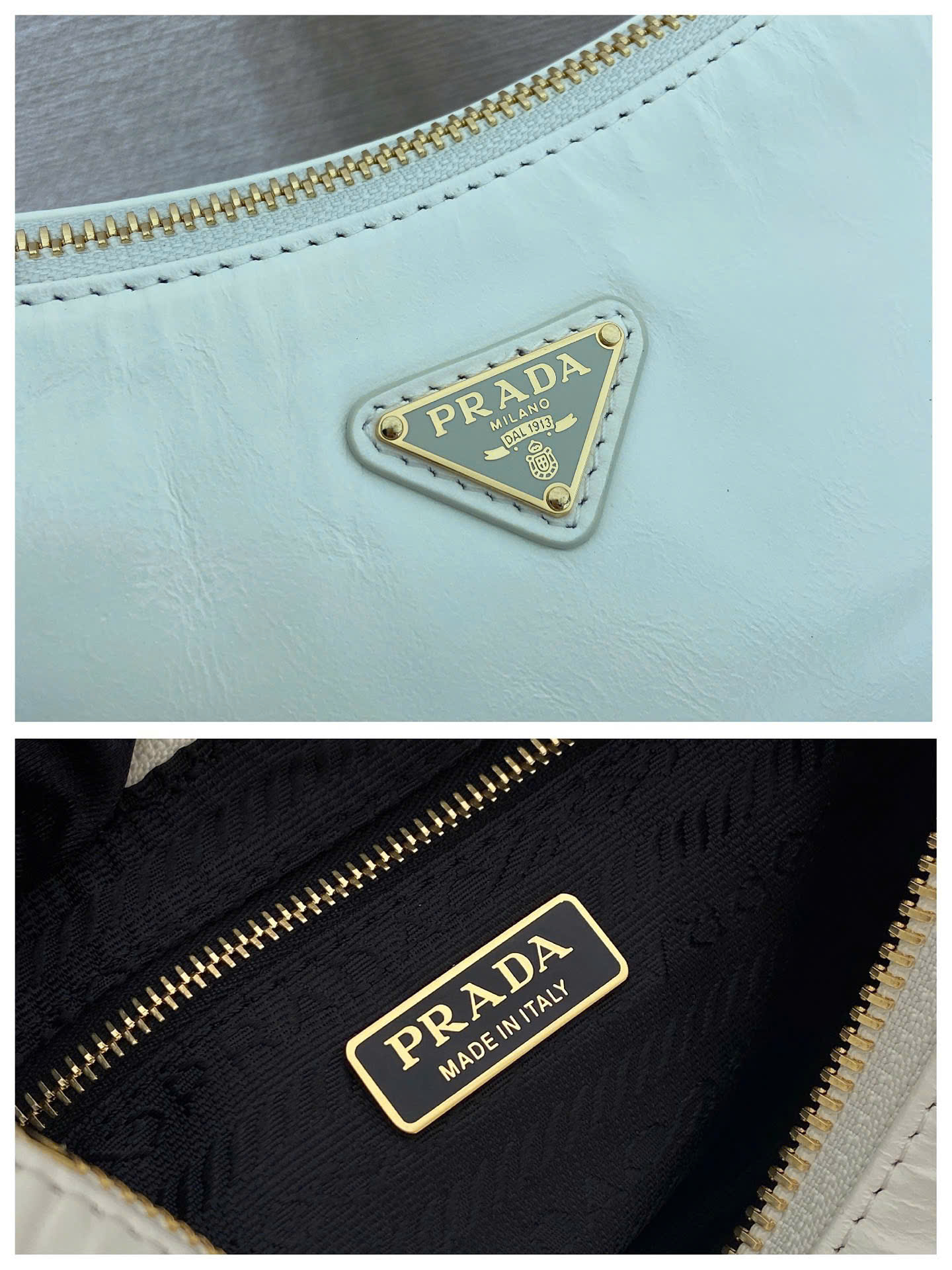 Prada Re-Edition Patent Shoulder Bag 1B305 - Image 2