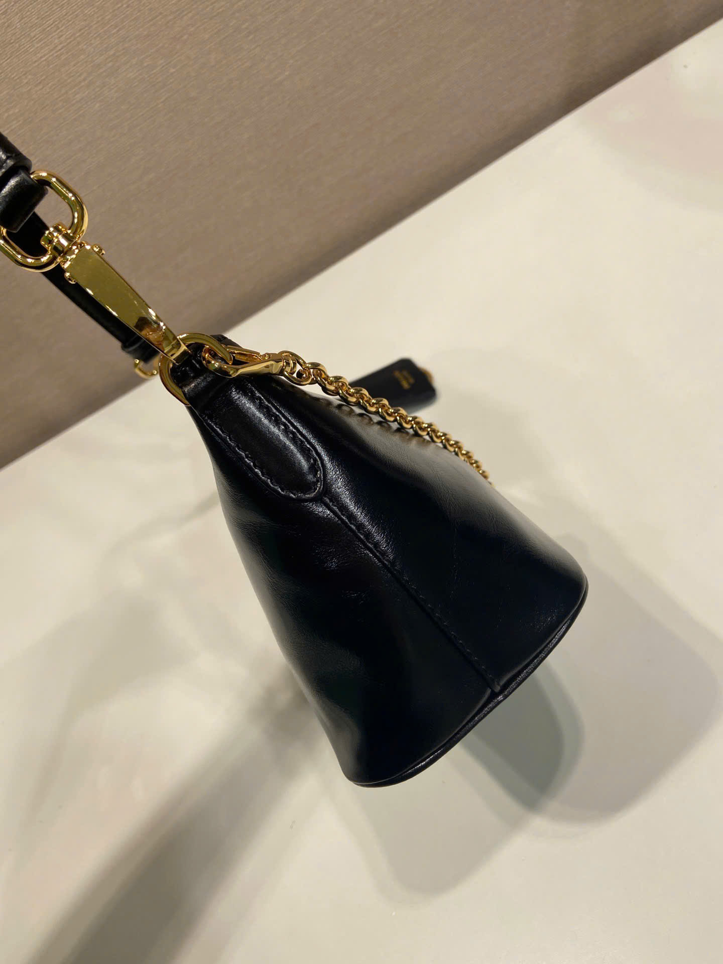 Prada Re-Edition Patent Shoulder Bag 1B305 - Image 6