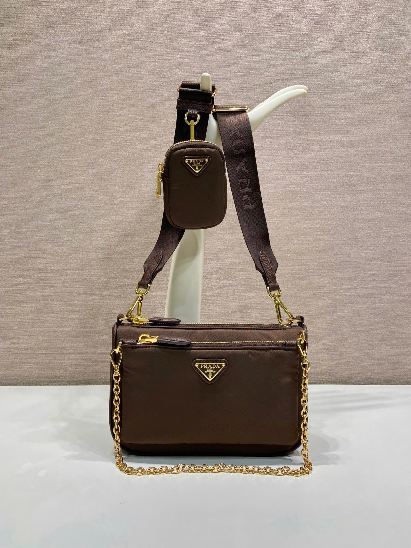 Prada Re-Edition Multi Pouch