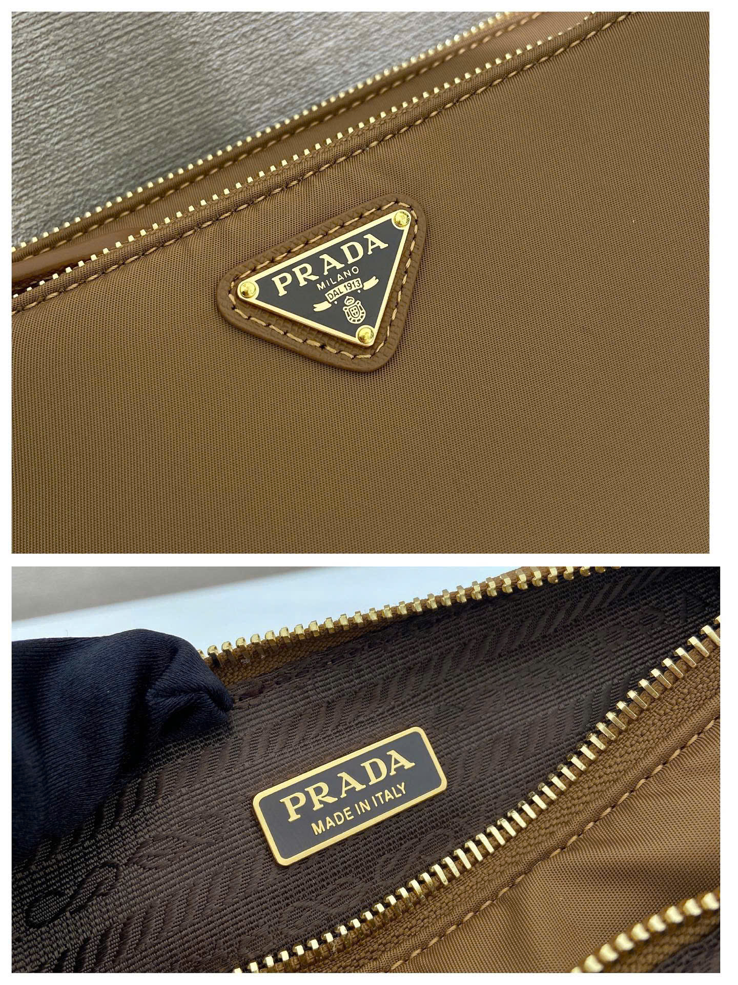 Prada Re-Edition Multi Pouch Nylon Shoulder Bag 1BH230 - Image 2