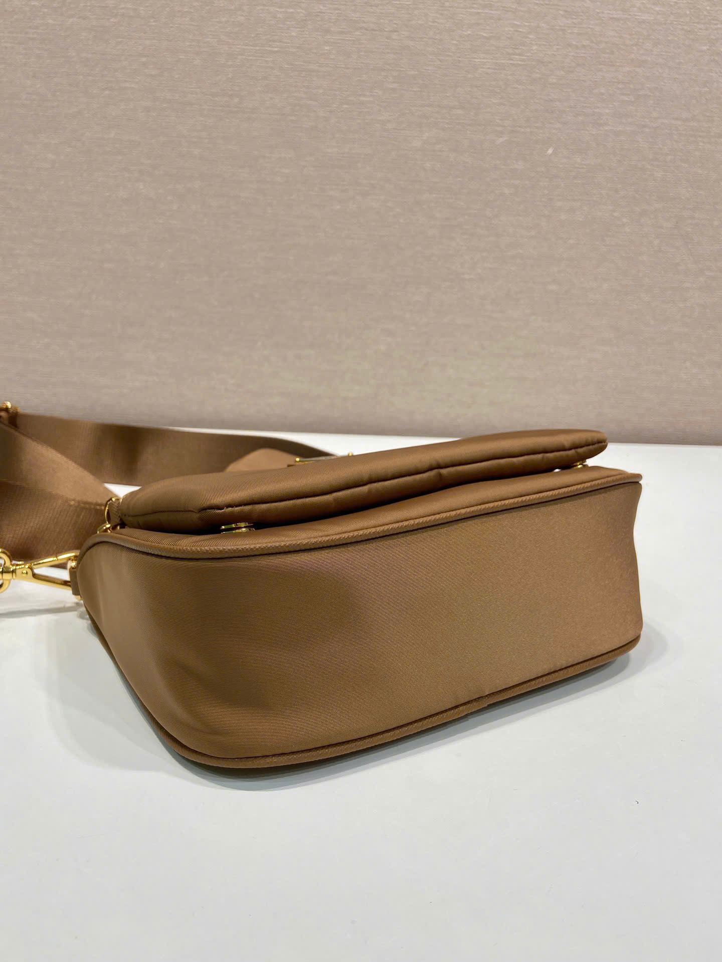Prada Re-Edition Multi Pouch Nylon Shoulder Bag 1BH230 - Image 5