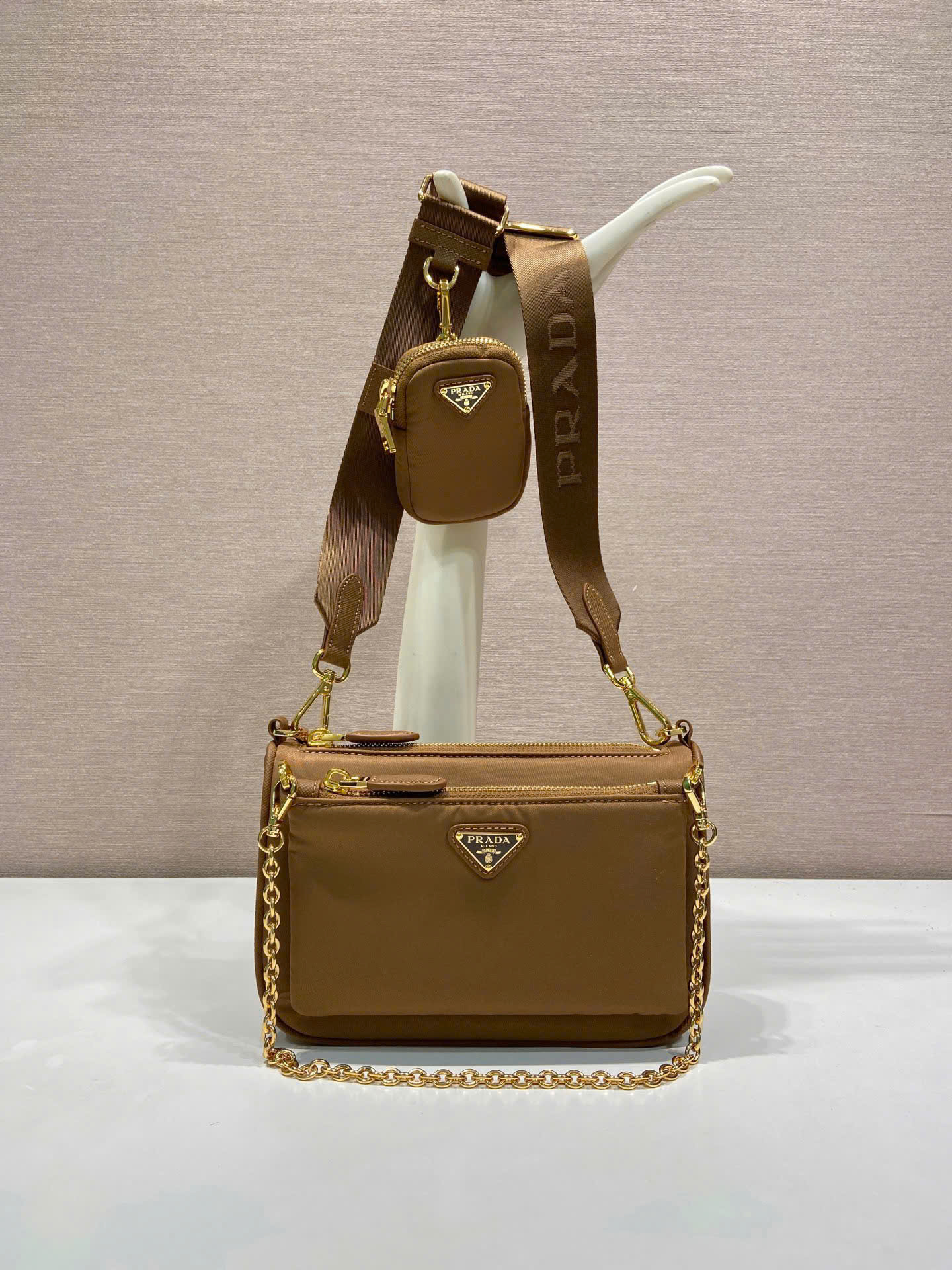 Prada Re-Edition Multi Pouch