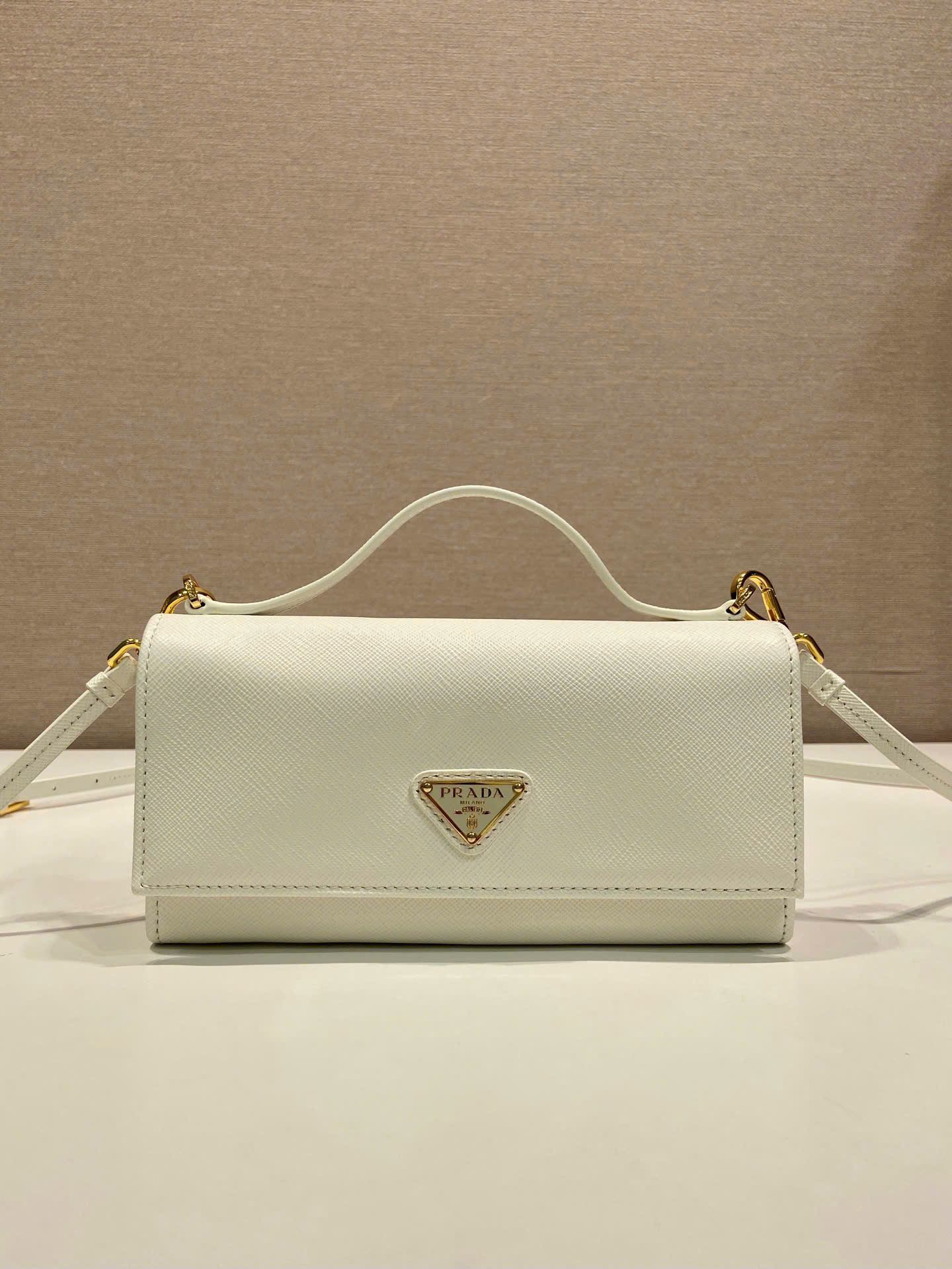 Prada Saffiano Leather Flap