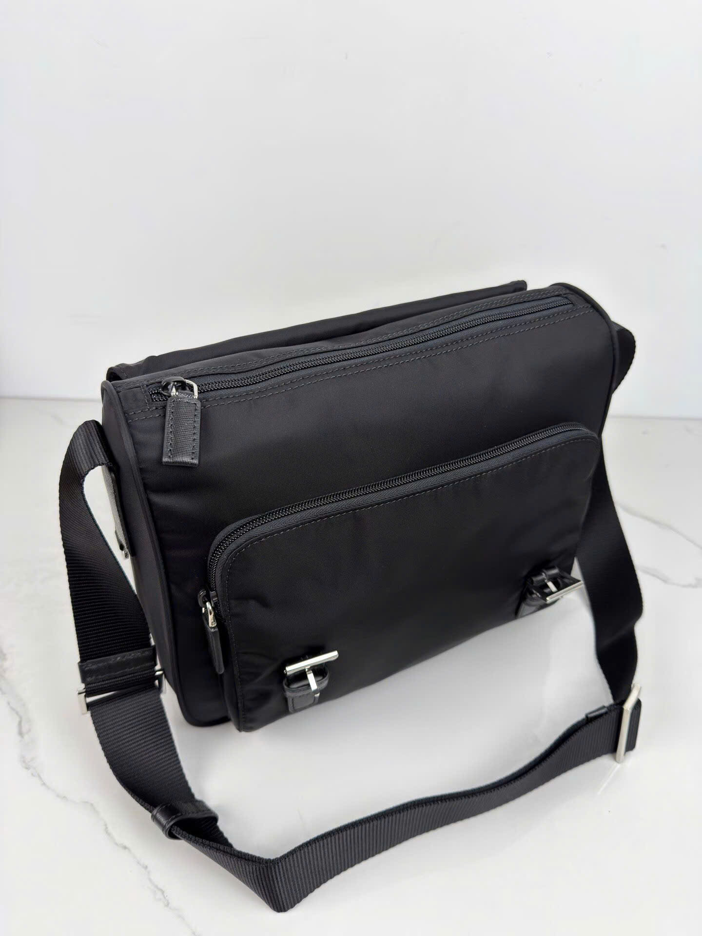 Prada Saffiano Re-Nylon Shoulder Bag BT0953 - Image 5