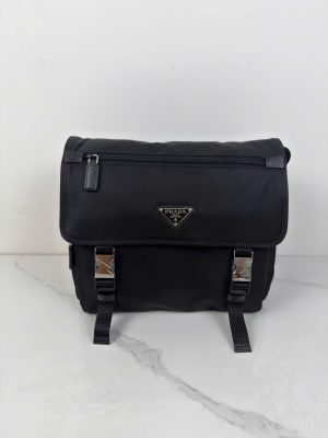Prada Saffiano Re-Nylon Shoulder