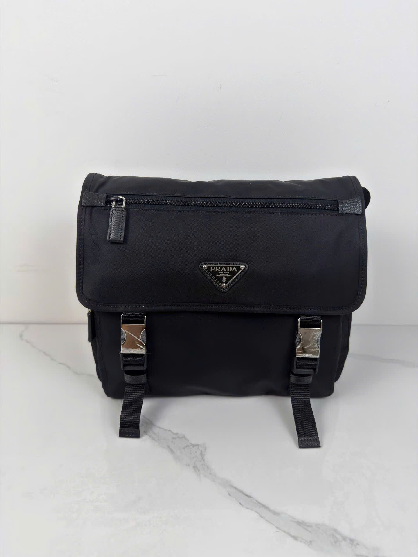 Prada Saffiano Re-Nylon Shoulder