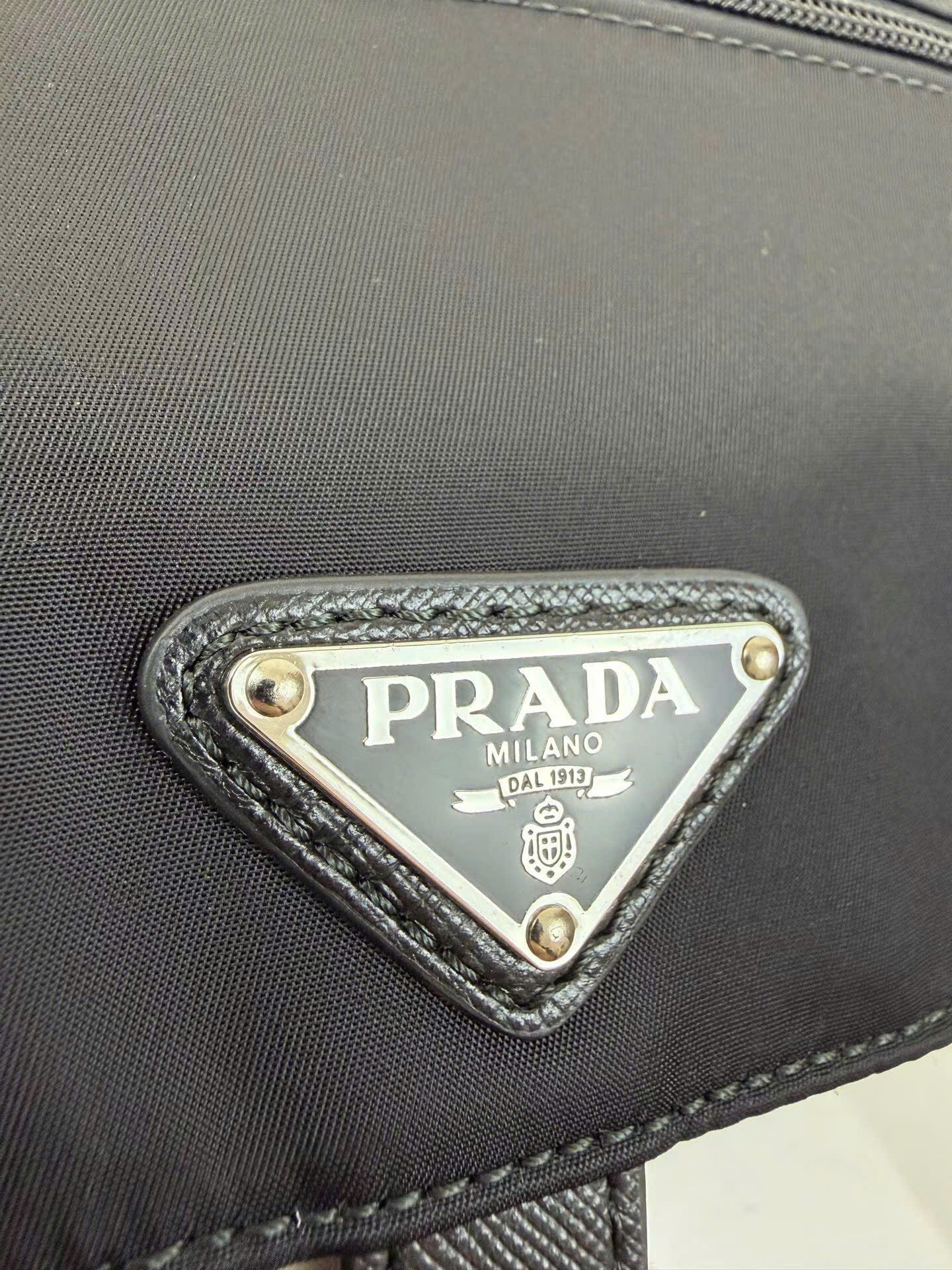 Prada Saffiano Re-Nylon Shoulder Bag 1BD994 - Image 2