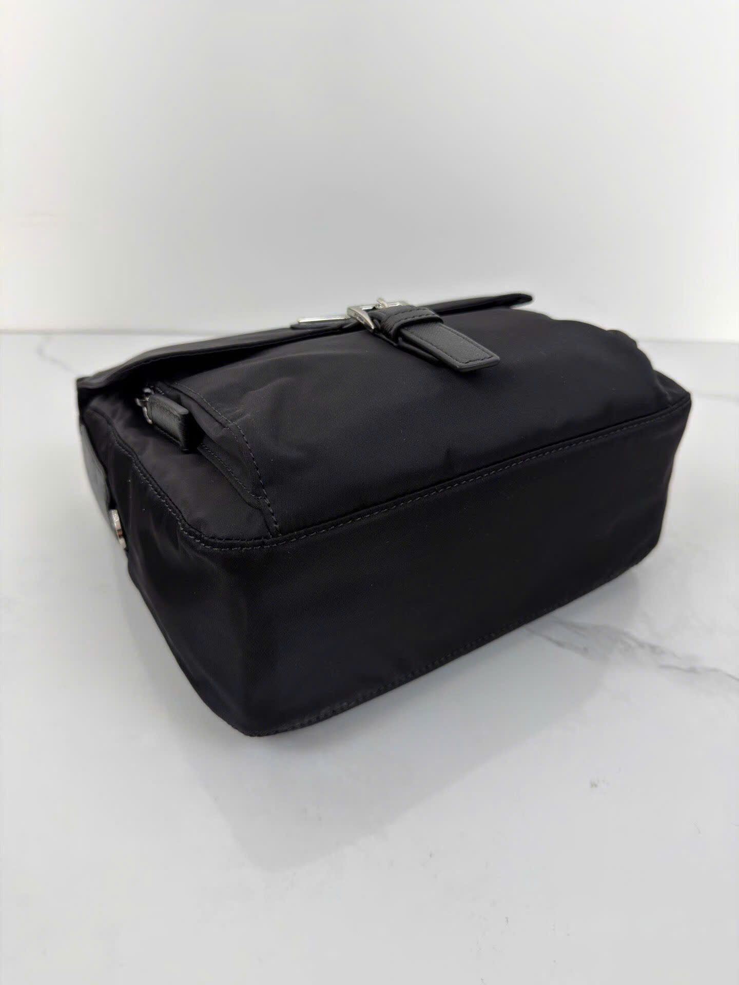 Prada Saffiano Re-Nylon Shoulder Bag 1BD994 - Image 7