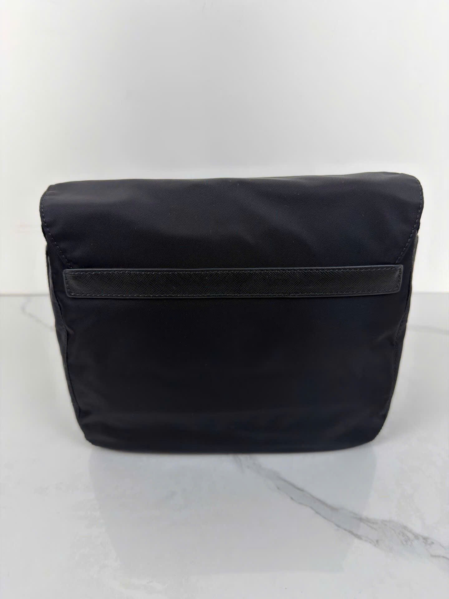 Prada Saffiano Re-Nylon Shoulder Bag 1BD994 - Image 8
