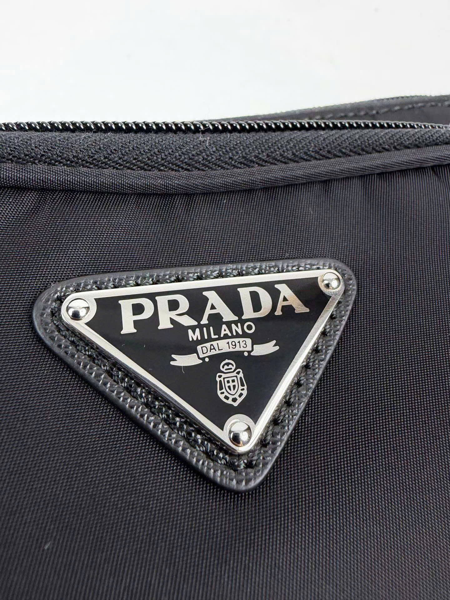 Prada Saffiano Re-Nylon Belt Bag 2VH128 - Image 2