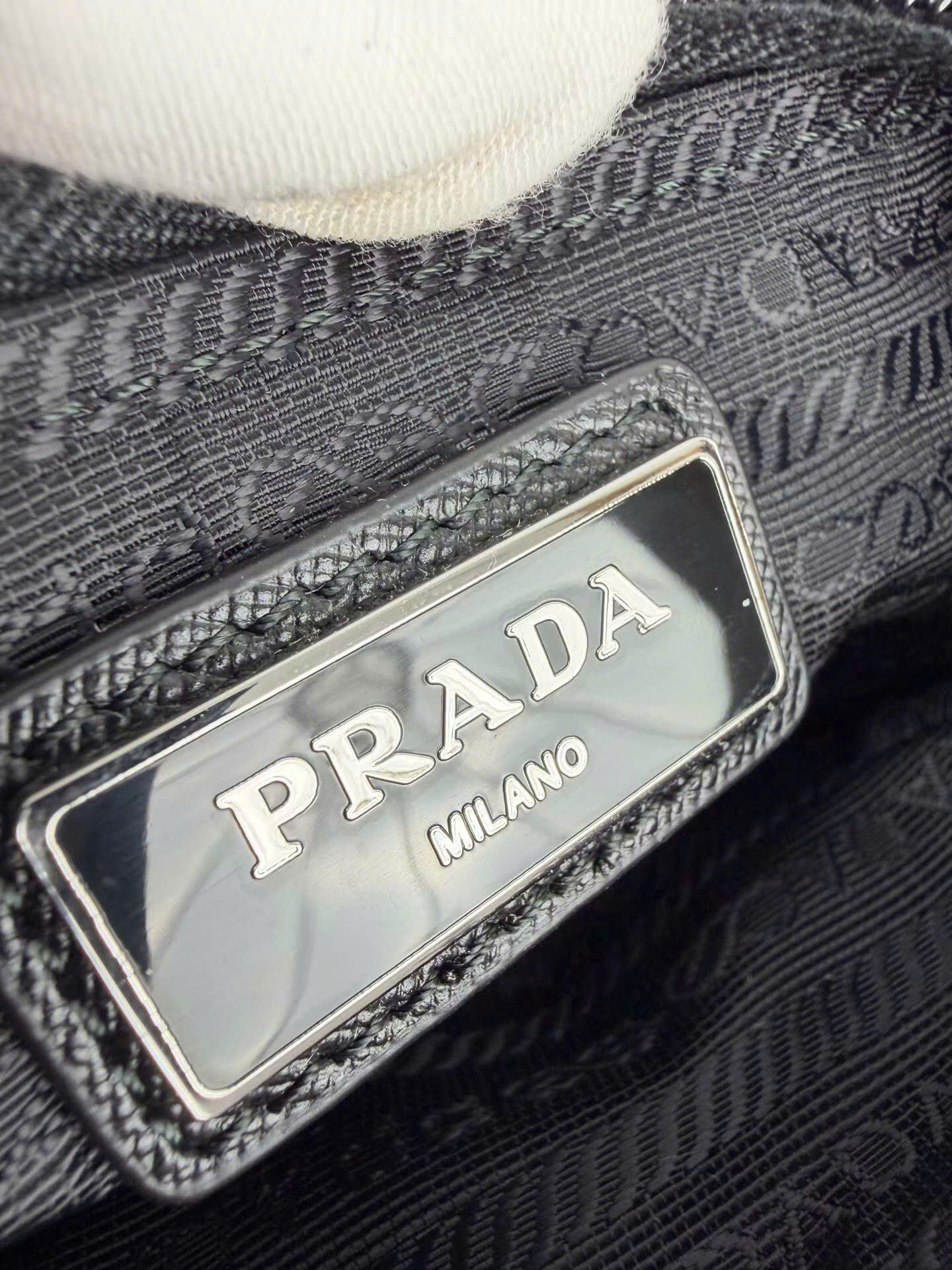 Prada Saffiano Re-Nylon Belt Bag 2VH128 - Image 4