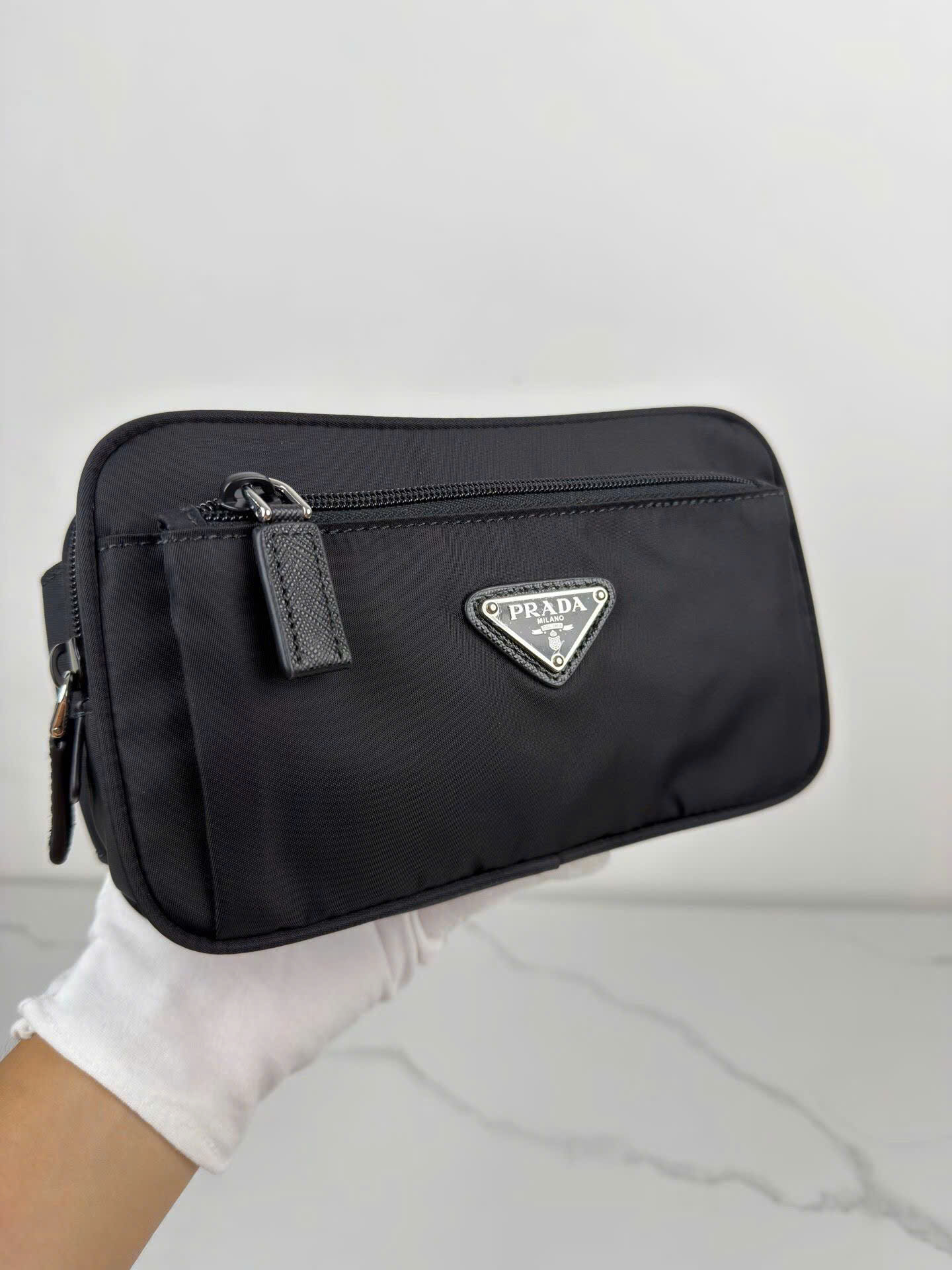 Prada Saffiano Re-Nylon Shoulder