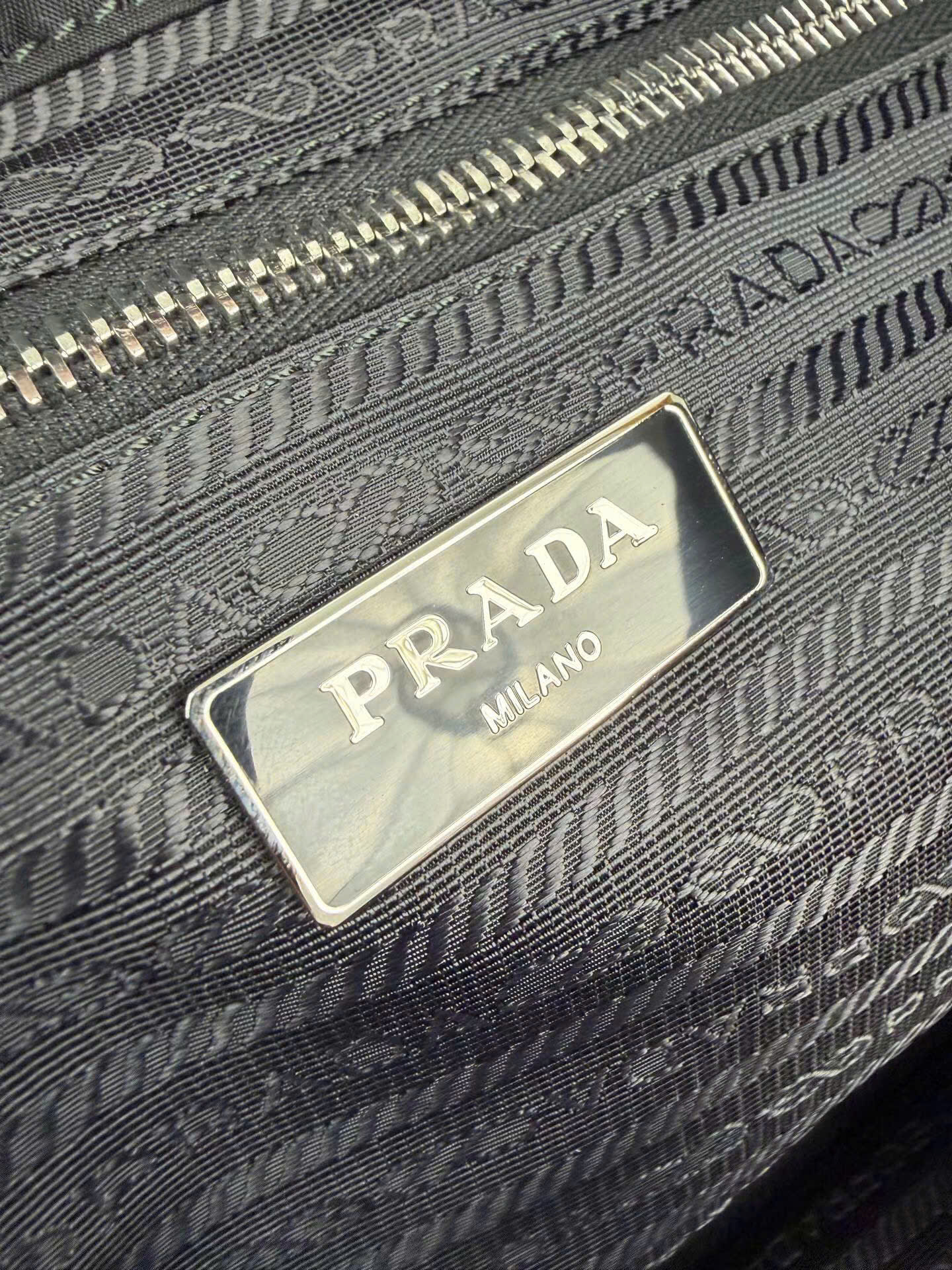 Prada Saffiano Re-Nylon Tote Large Bag 1BG107 - Image 3