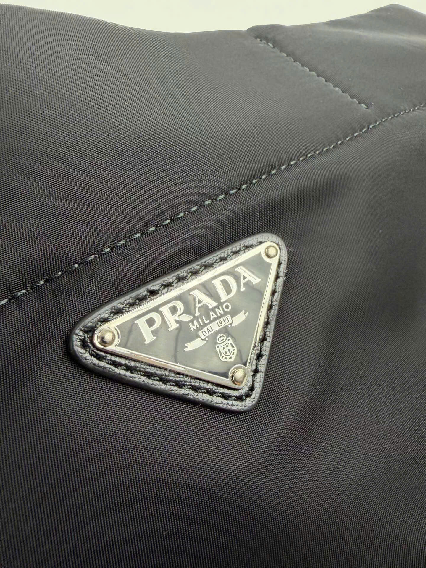 Prada Saffiano Re-Nylon Tote Large Bag 1BG107 - Image 5