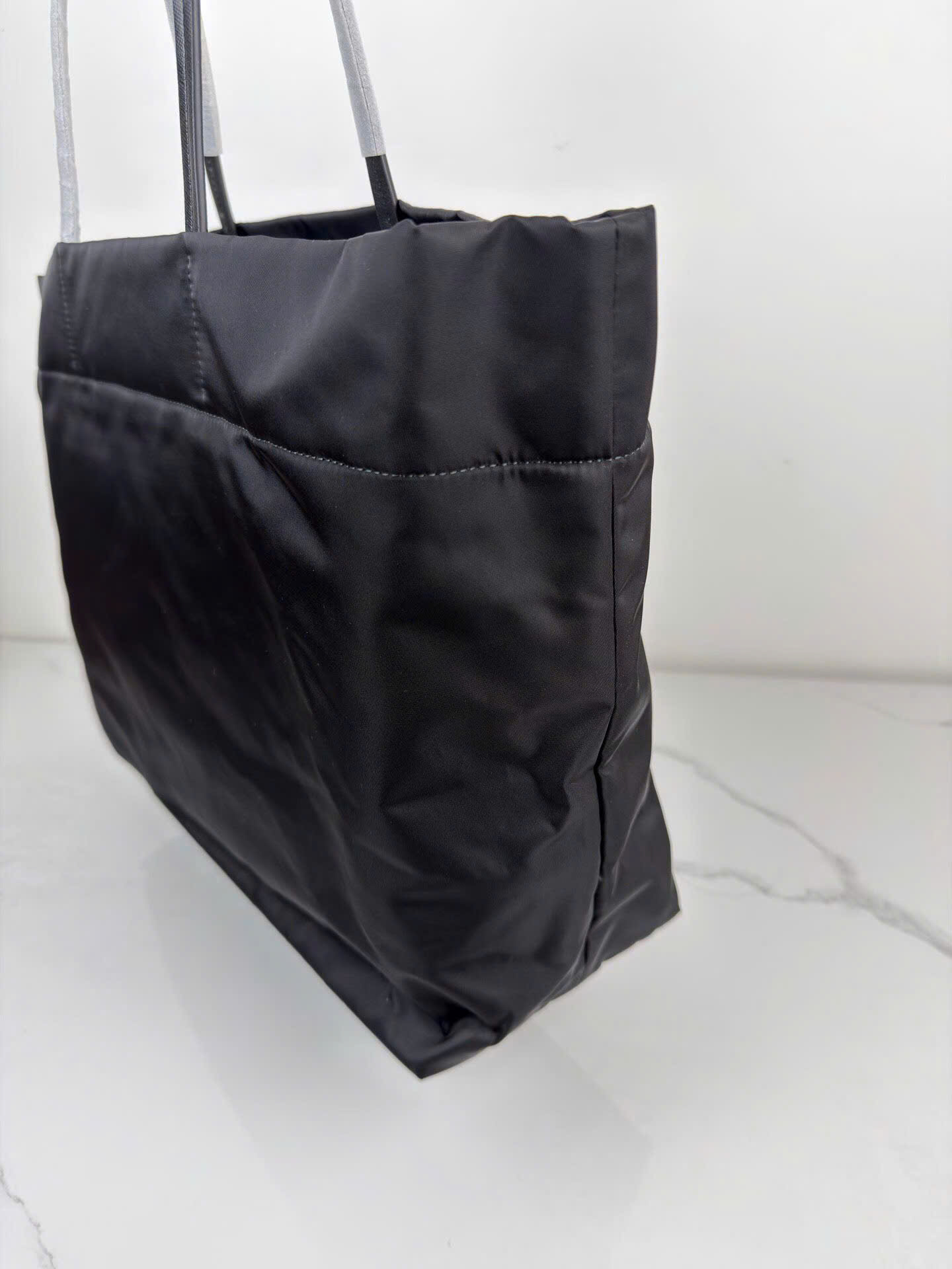 Prada Saffiano Re-Nylon Tote Large Bag 1BG107 - Image 8