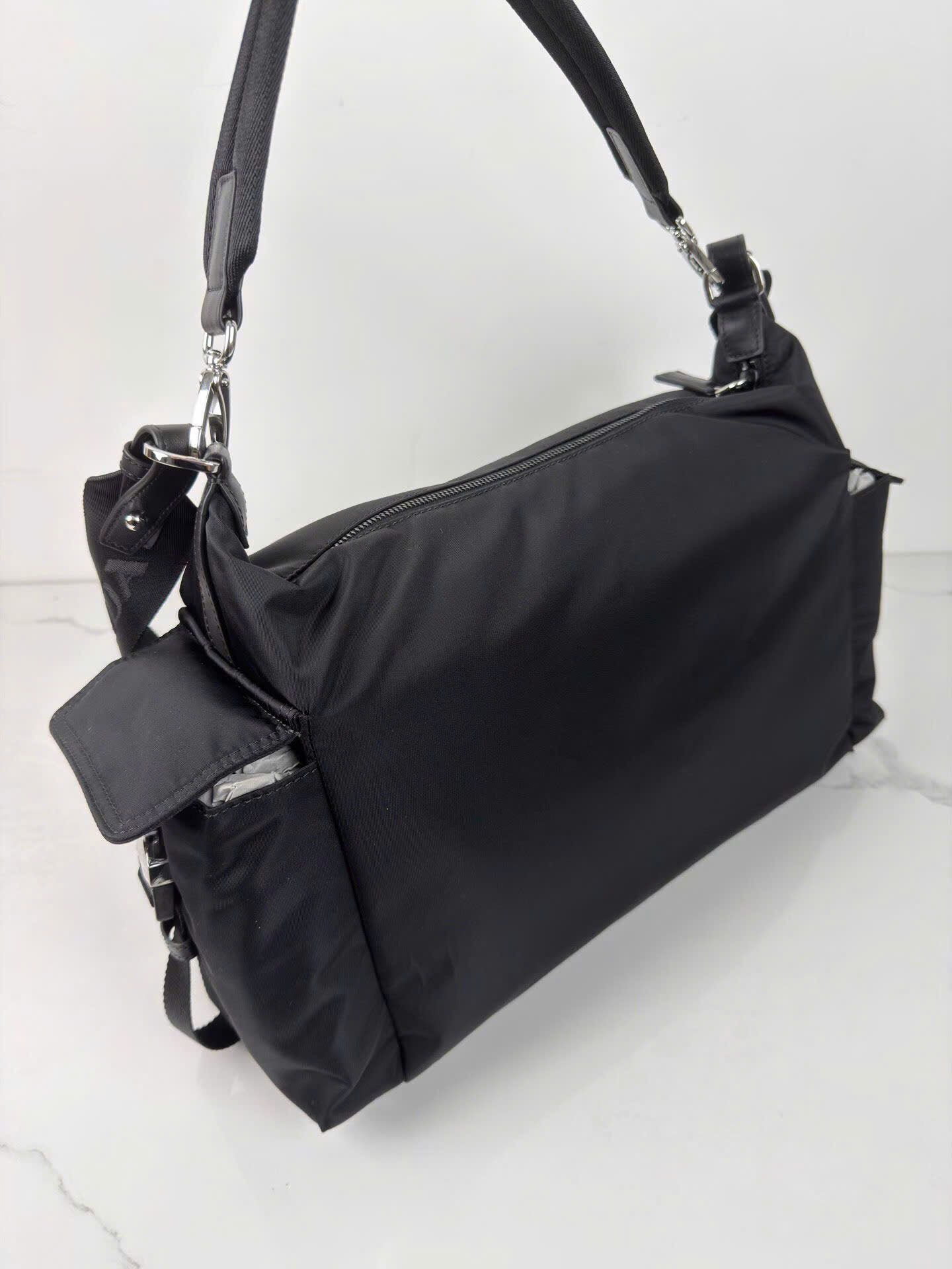 Prada Saffiano Re-Nylon Explore Bag 2VH204 - Image 8