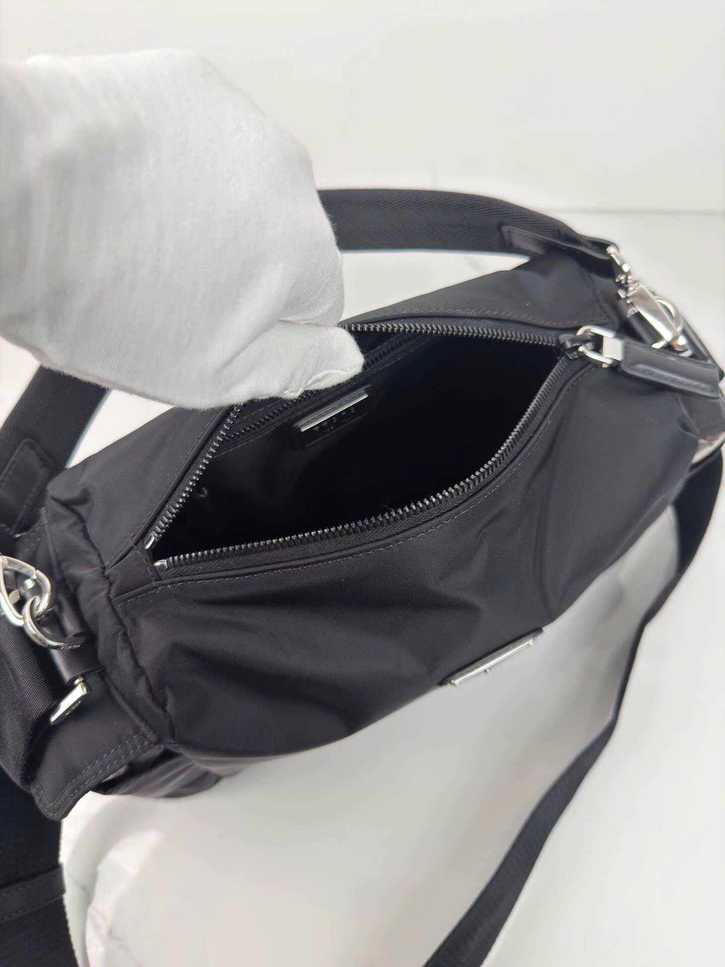 Prada Saffiano Re-Nylon Explore Bag 2VH206 - Image 5