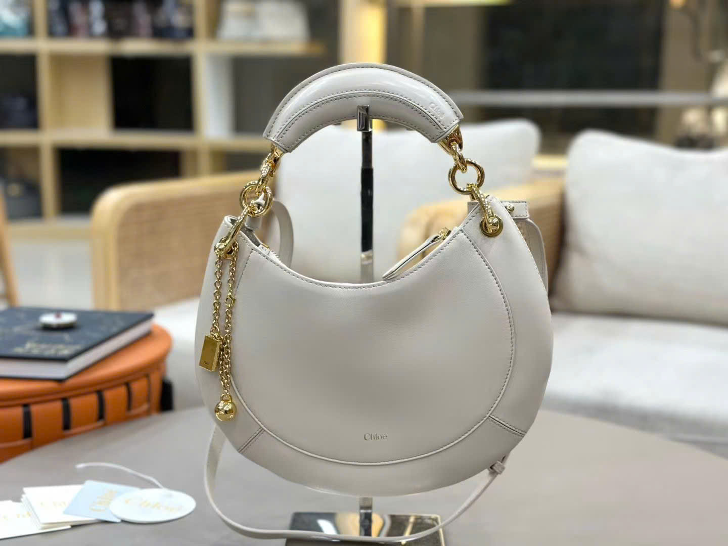 Chloé Banana Zipped Hobo