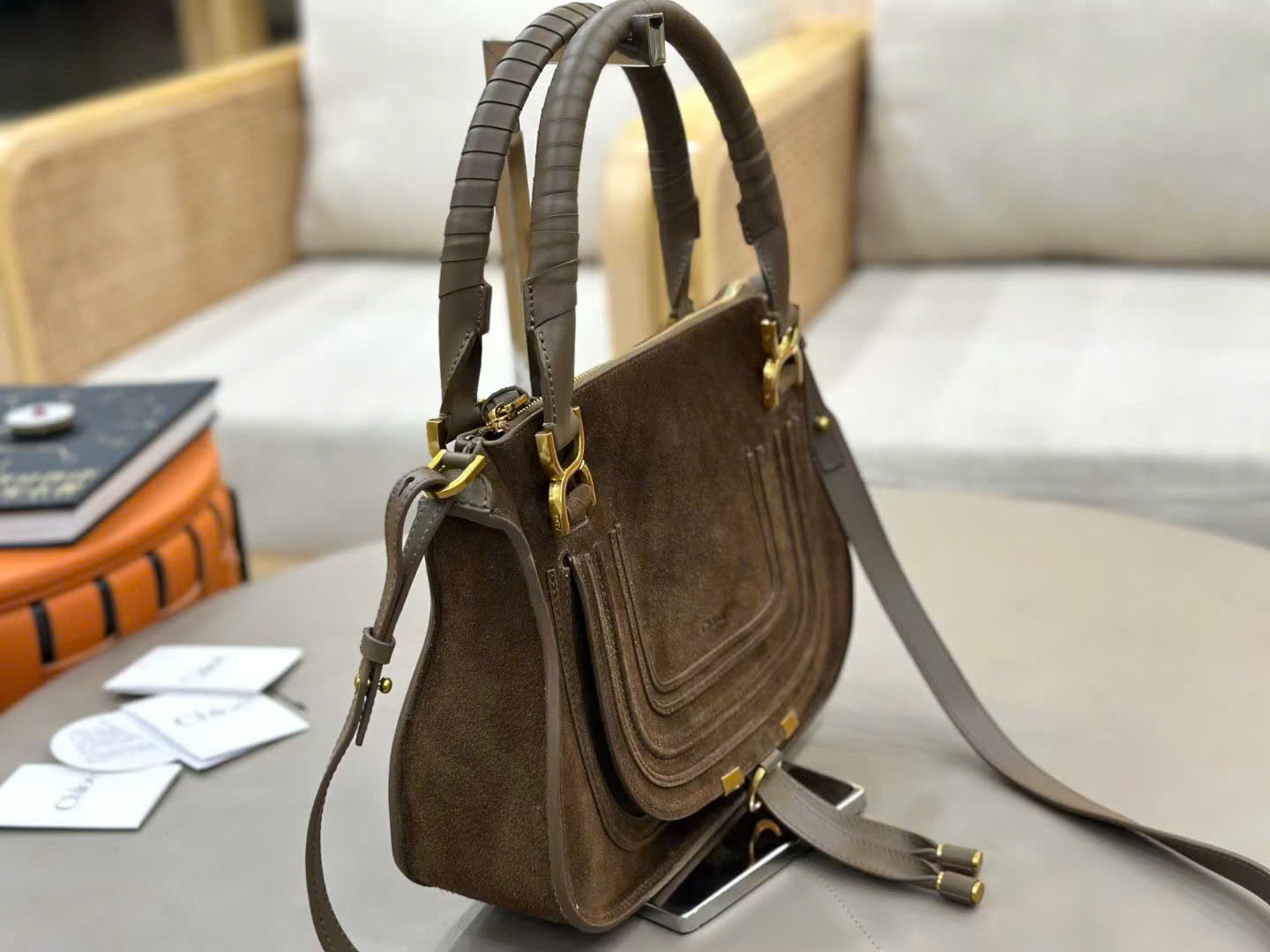 Chloé X Marci Satchel Bags 30cm - Image 8