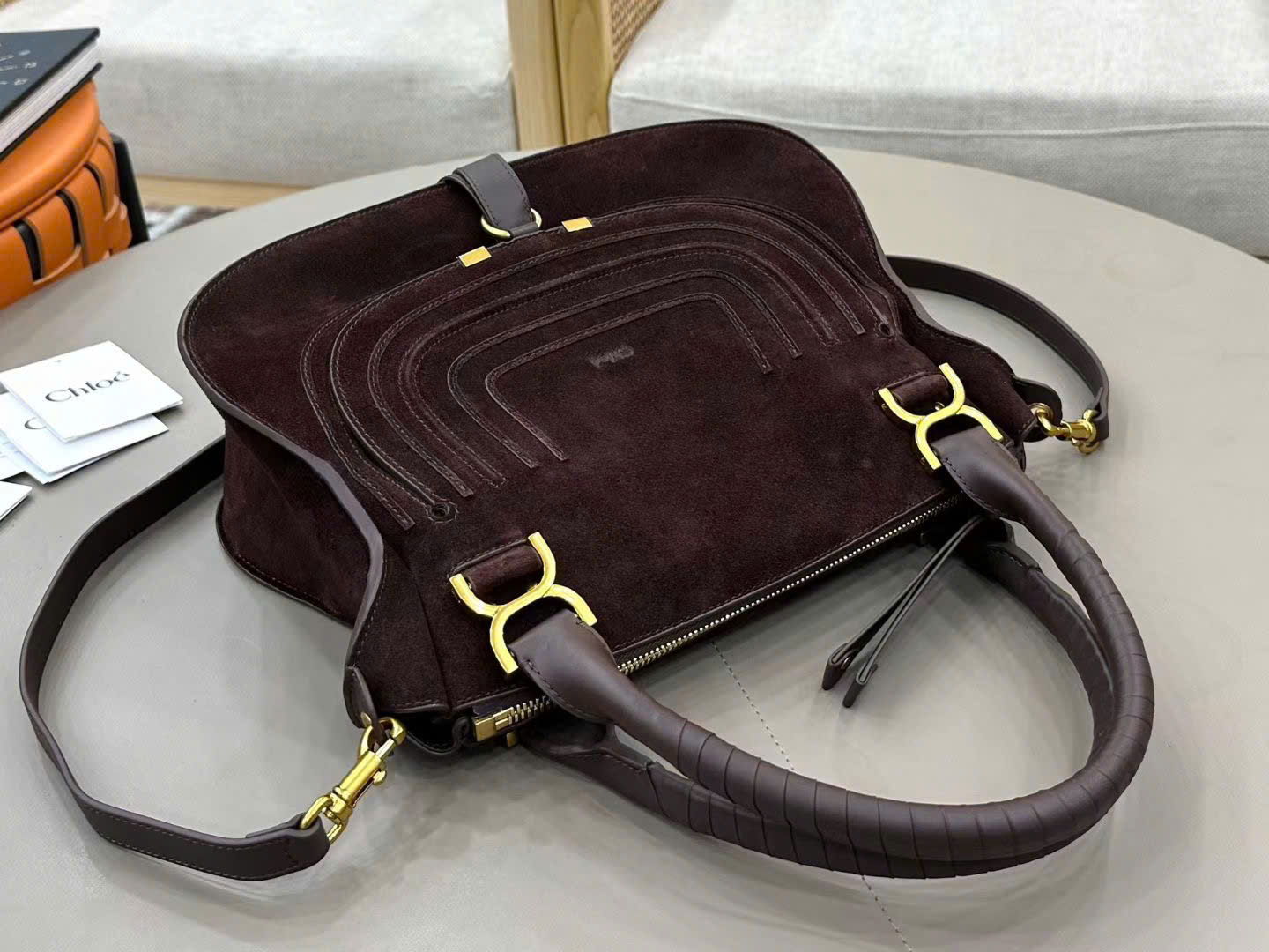 Chloé X Marci Satchel Bags 36cm - Image 5