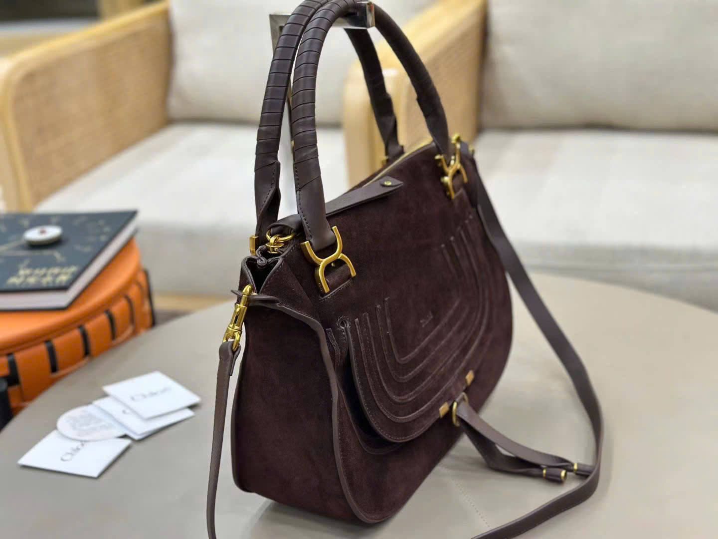 Chloé X Marci Satchel Bags 36cm - Image 8