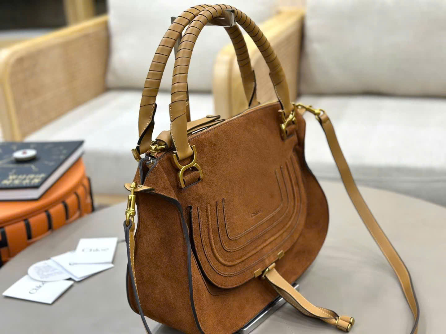 Chloé X Marci Satchel Bags 36cm - Image 8