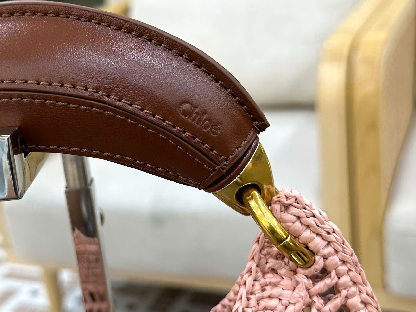 Chloé Summer Banana Hobo Bags 26cm - Image 8