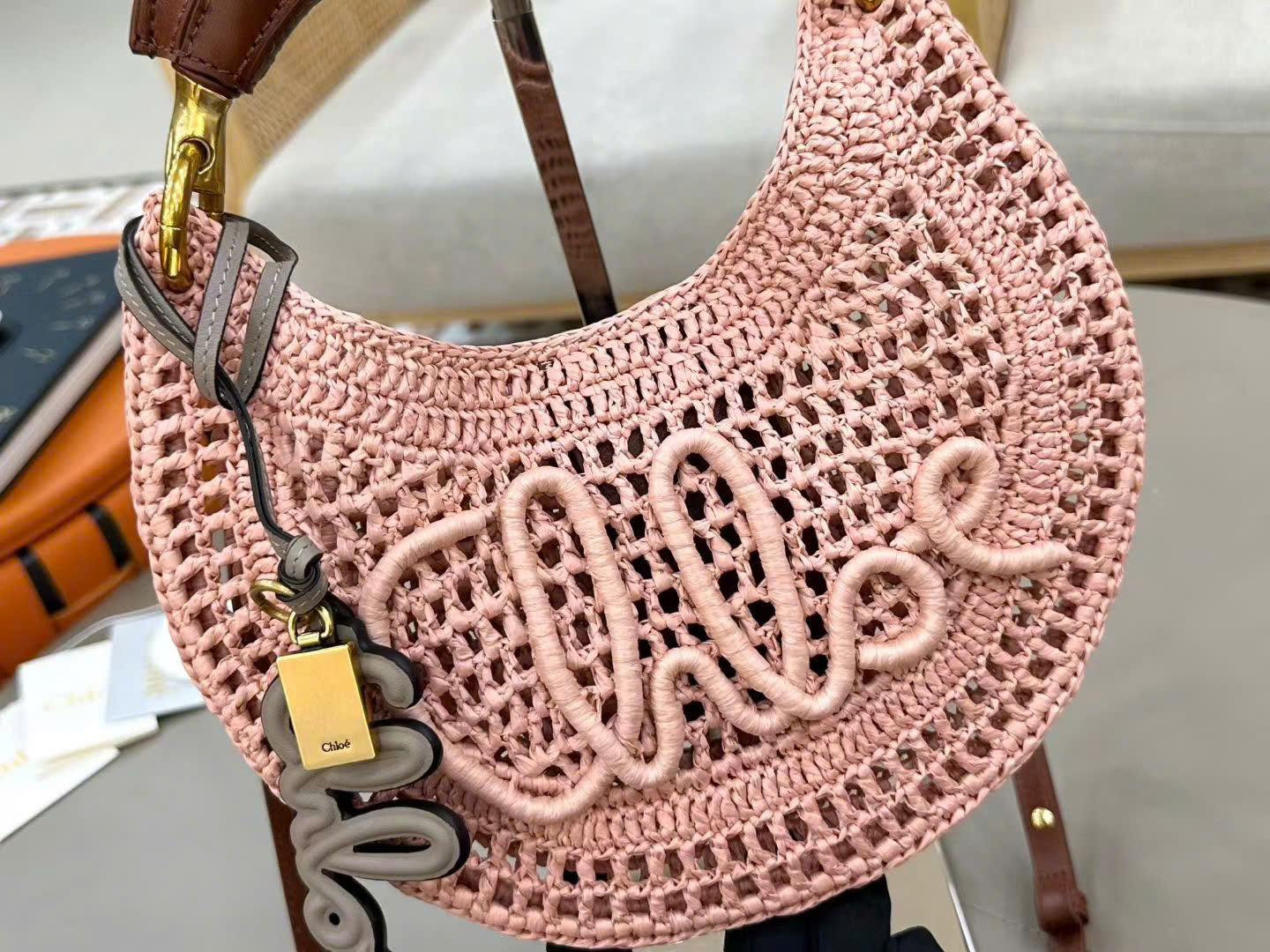 Chloé Summer Banana Hobo Bags 26cm - Image 9