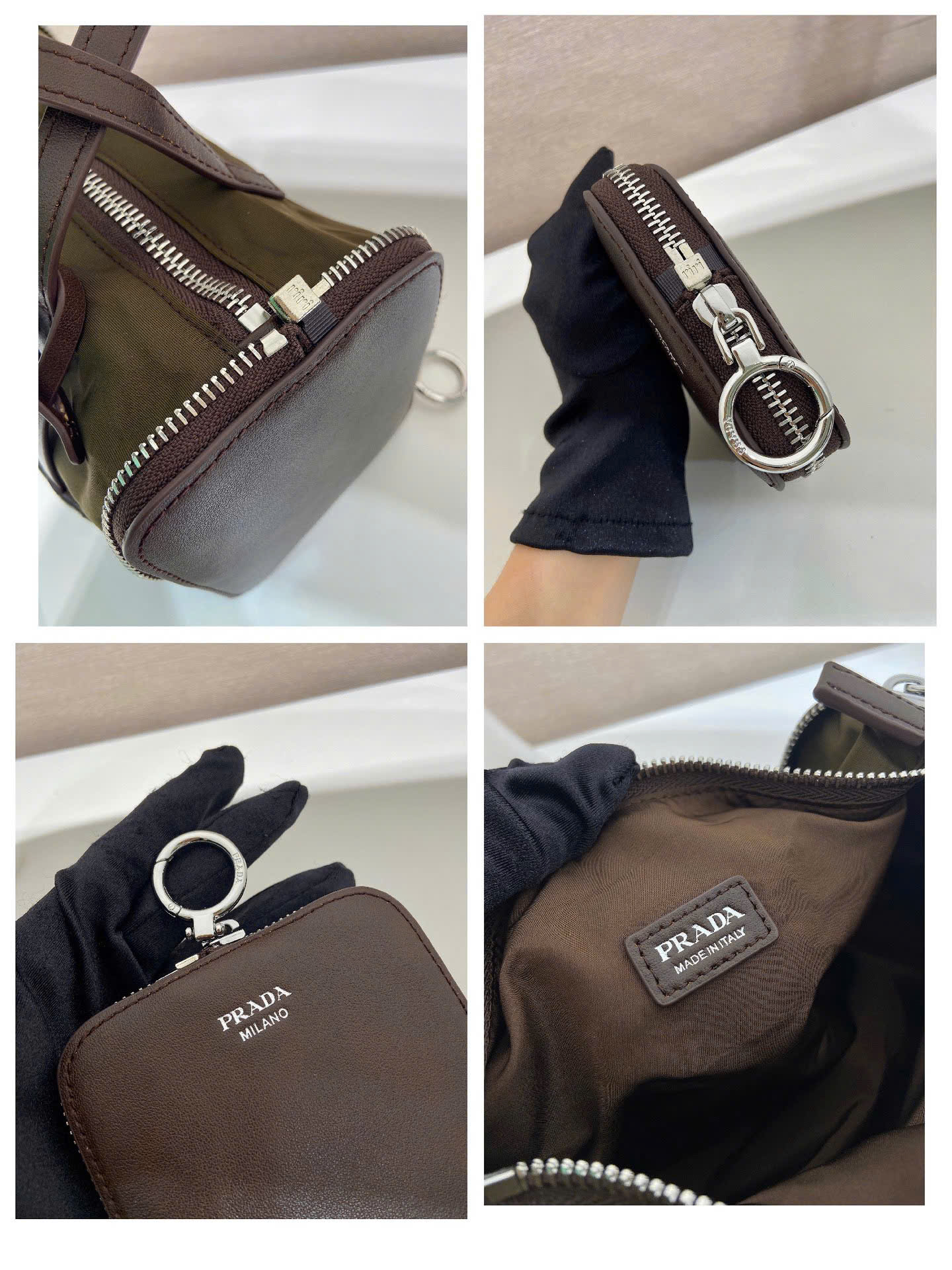 Prada Re-Nylon Foldable Mini Bags 1TT348 - Image 2