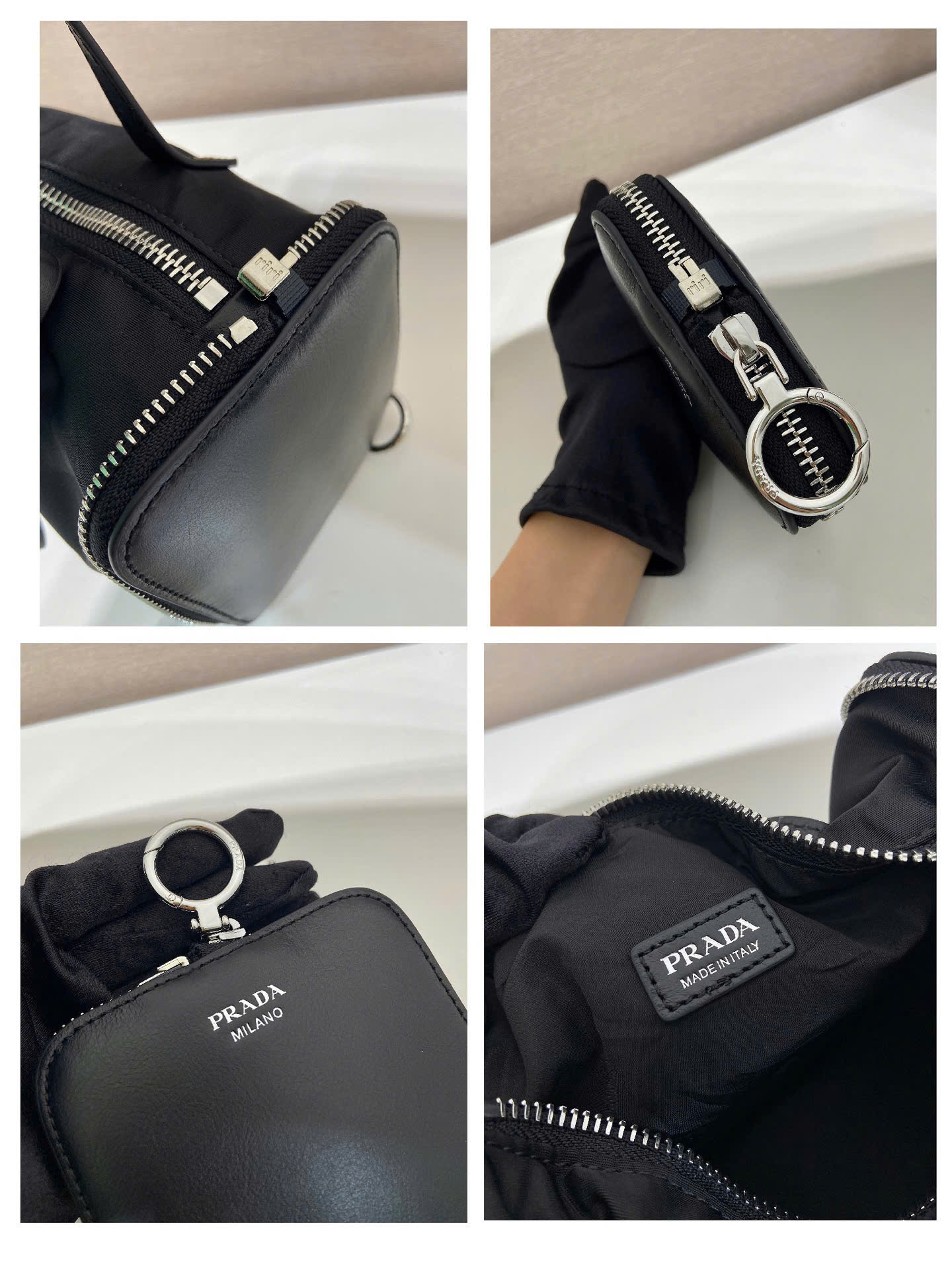 Prada Re-Nylon Foldable Mini Bags 1TT348 - Image 2