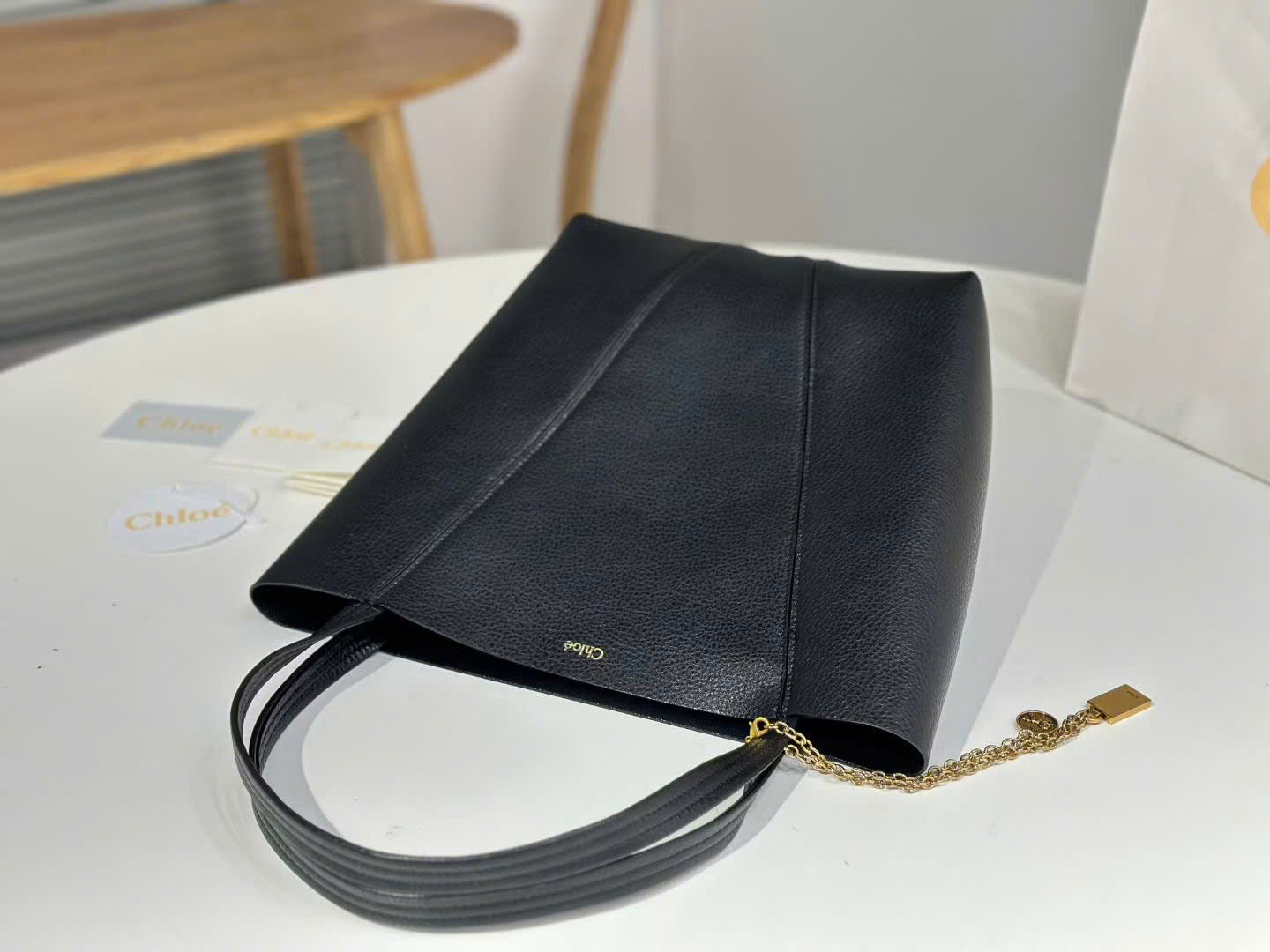 Chloé Medium Spin Tote Bags 27cm - Image 5