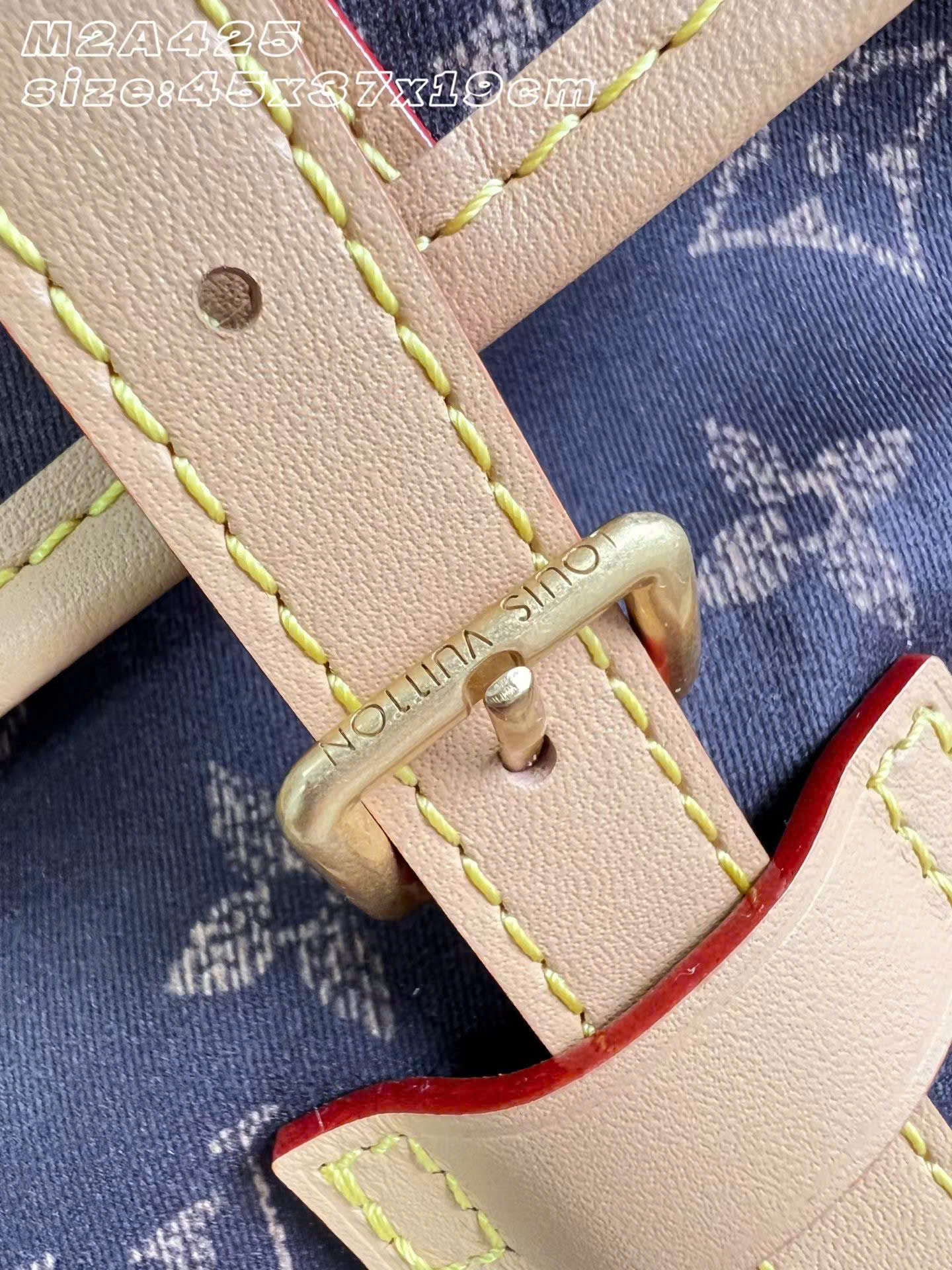 Louis Vuitton Jet Lag Silk Tech Monogram Bag 45cm - Image 4