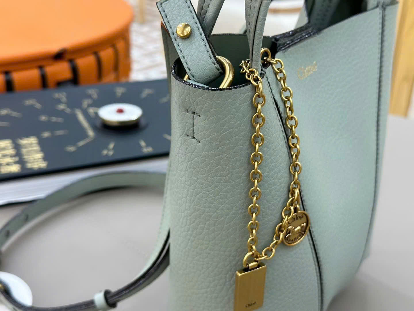 Chloé Small Spin Tote Bags 18cm - Image 7