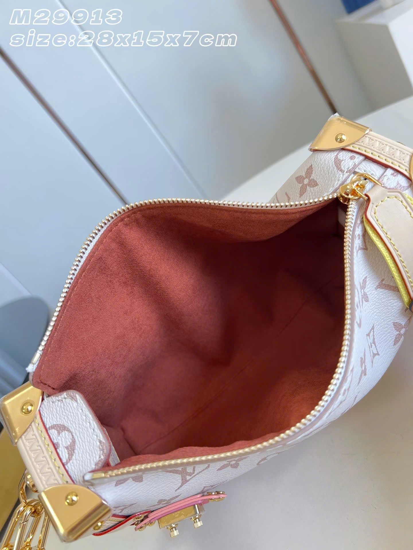 Louis Vuitton Side Trunk Monogram Bag 28cm - Image 9
