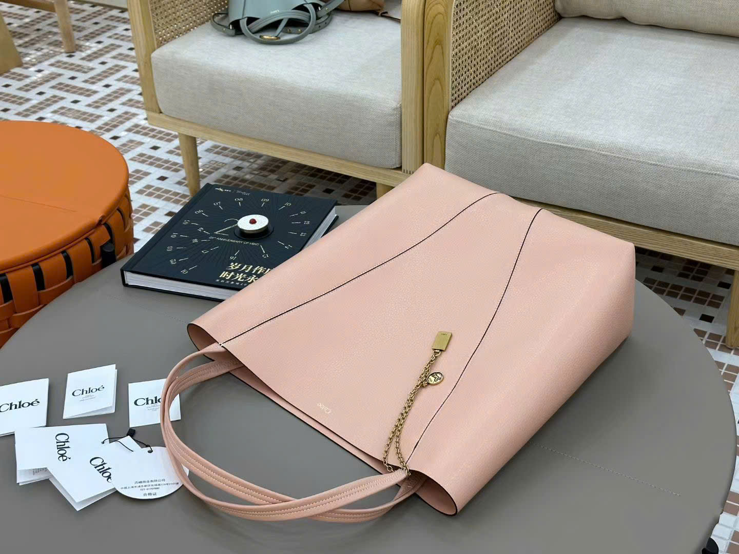 Chloé Large Spin Tote Bags 35cm - Image 3