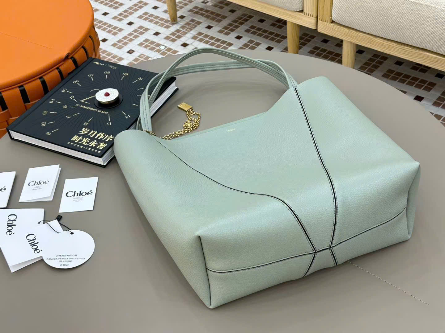 Chloé Large Spin Tote Bags 35cm - Image 4