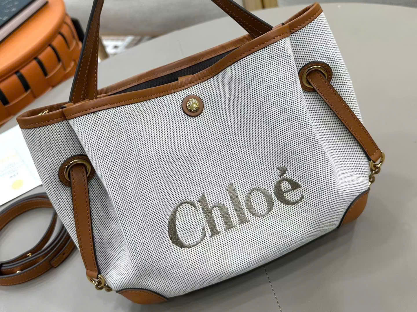Chloé Clover Double Carry Bag 33cm - Image 2