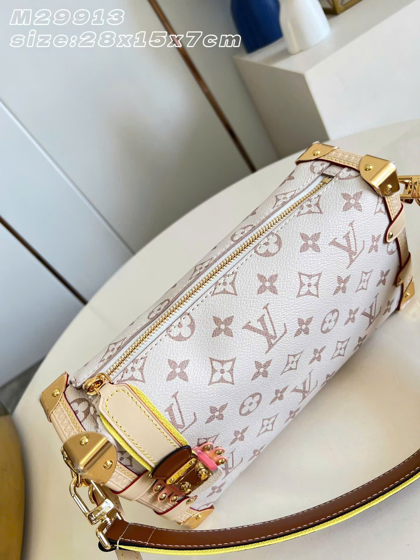 Louis Vuitton Side Trunk Monogram Bag 28cm - Image 8