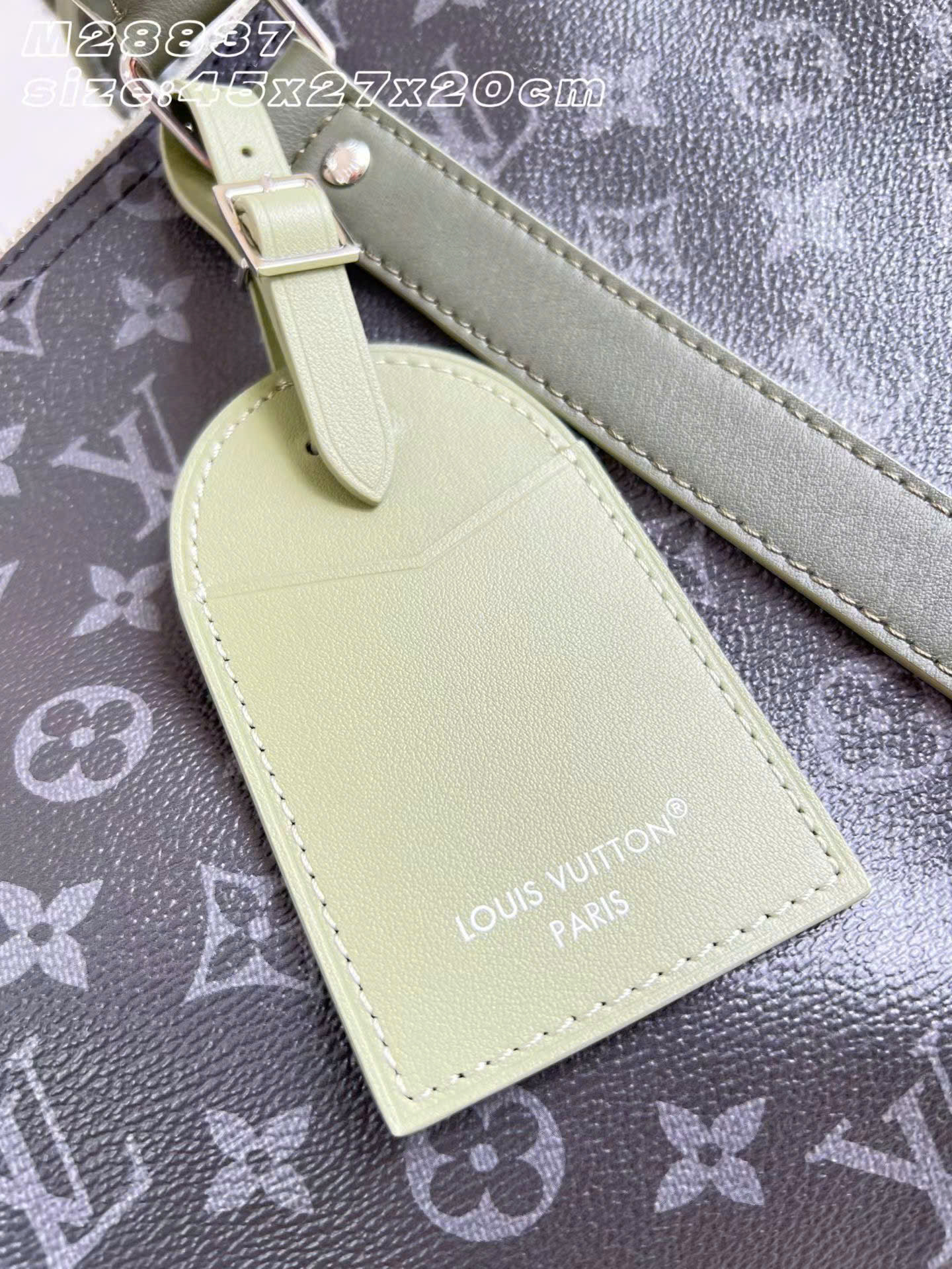 Louis Vuitton Keepall Bandoulière Monogram Eclipse Bag 45cm - Image 3