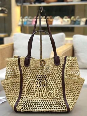 Chloé Iconic Raffia Tote