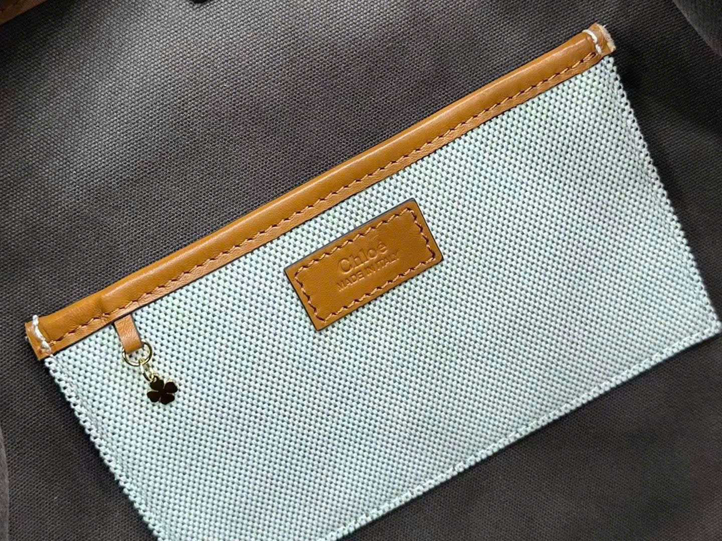 Chloé Clover Double Carry Bag 40cm - Image 9